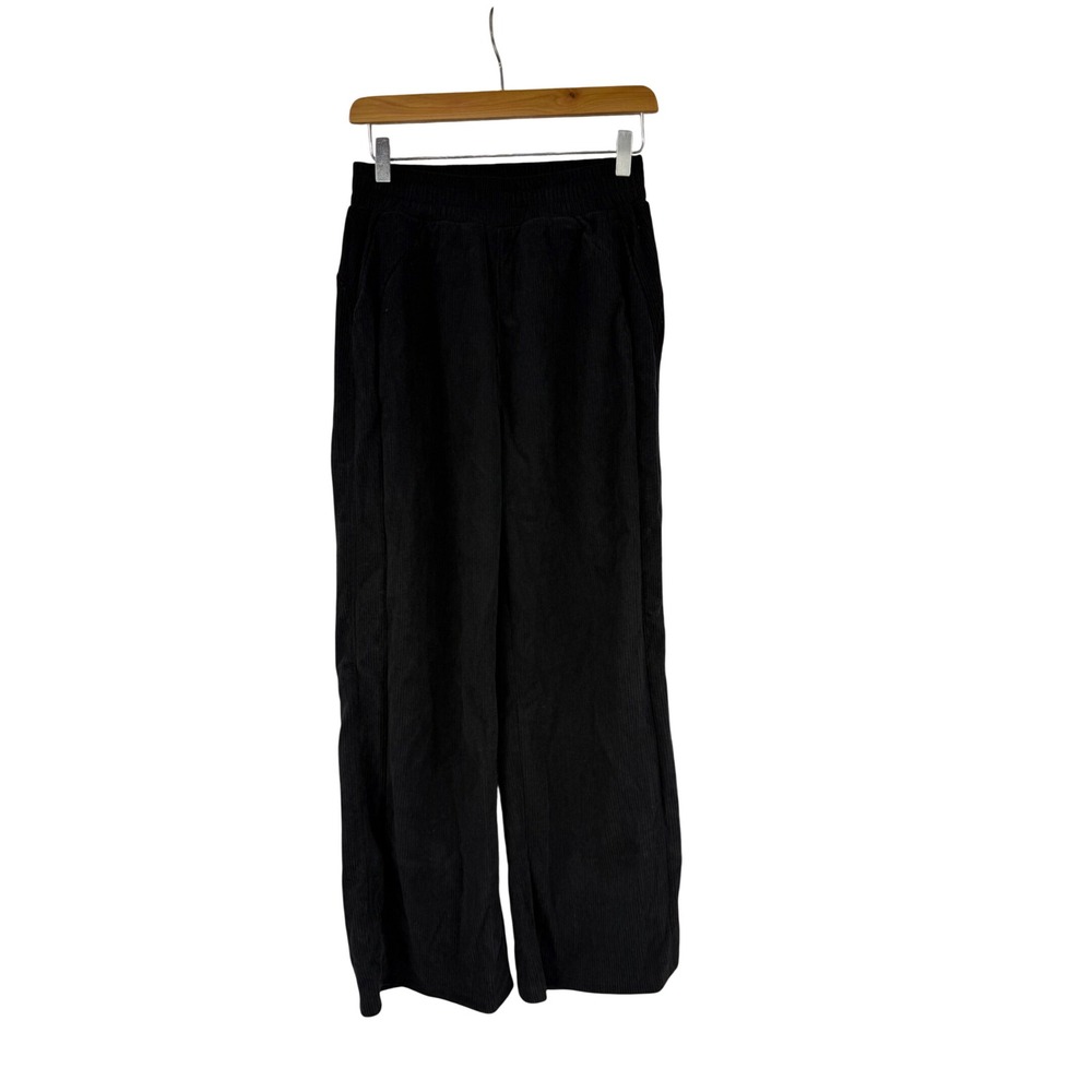 Halara High Waisted Pocket Straight Leg Baggy Mop Corduroy Casual Pants S NWT